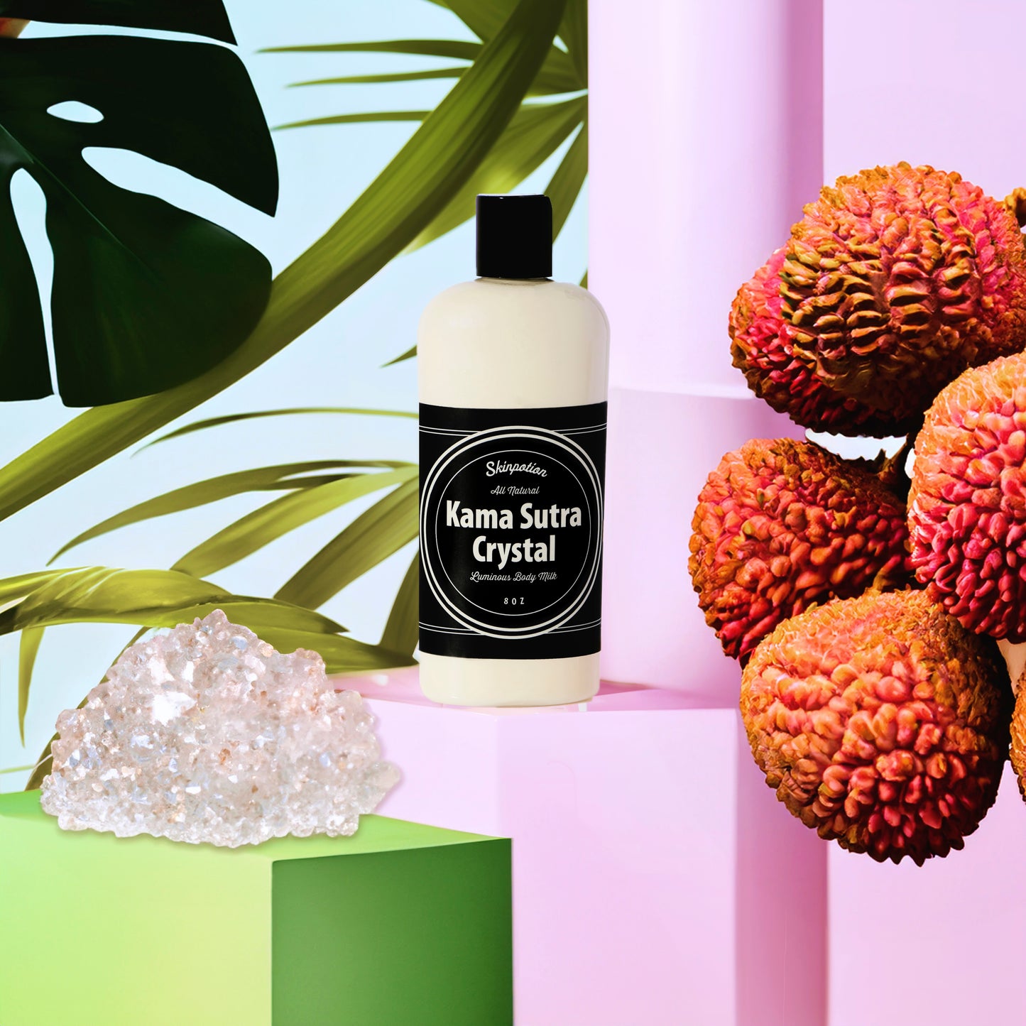 Kama Sutra Crystal Luminous Body Milk